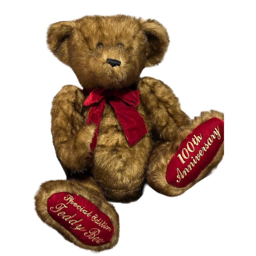 Dan Dee Collectors Choice 100th Anniversary Plush Teddy Bear 30”